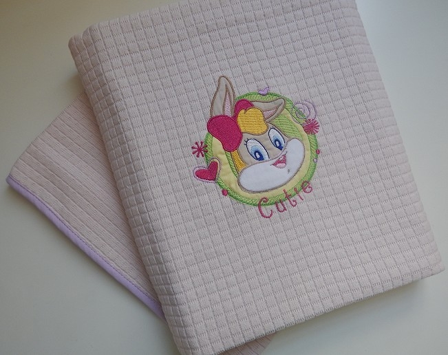 Κουβέρτα Πικέ Αγκαλιάς Baby Looney Tunes Design 32a