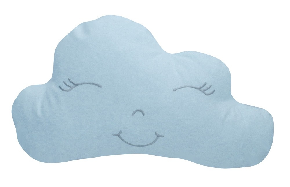 Oliver Baby Μαξιλάρι Διακοσμητικό Σύννεφο Σιέλ 45χ26