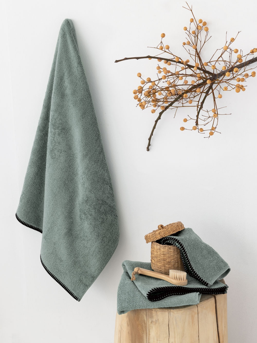 Πετσέτα Προσώπου Towels Collection 50x90 BROOKLYN SAGE