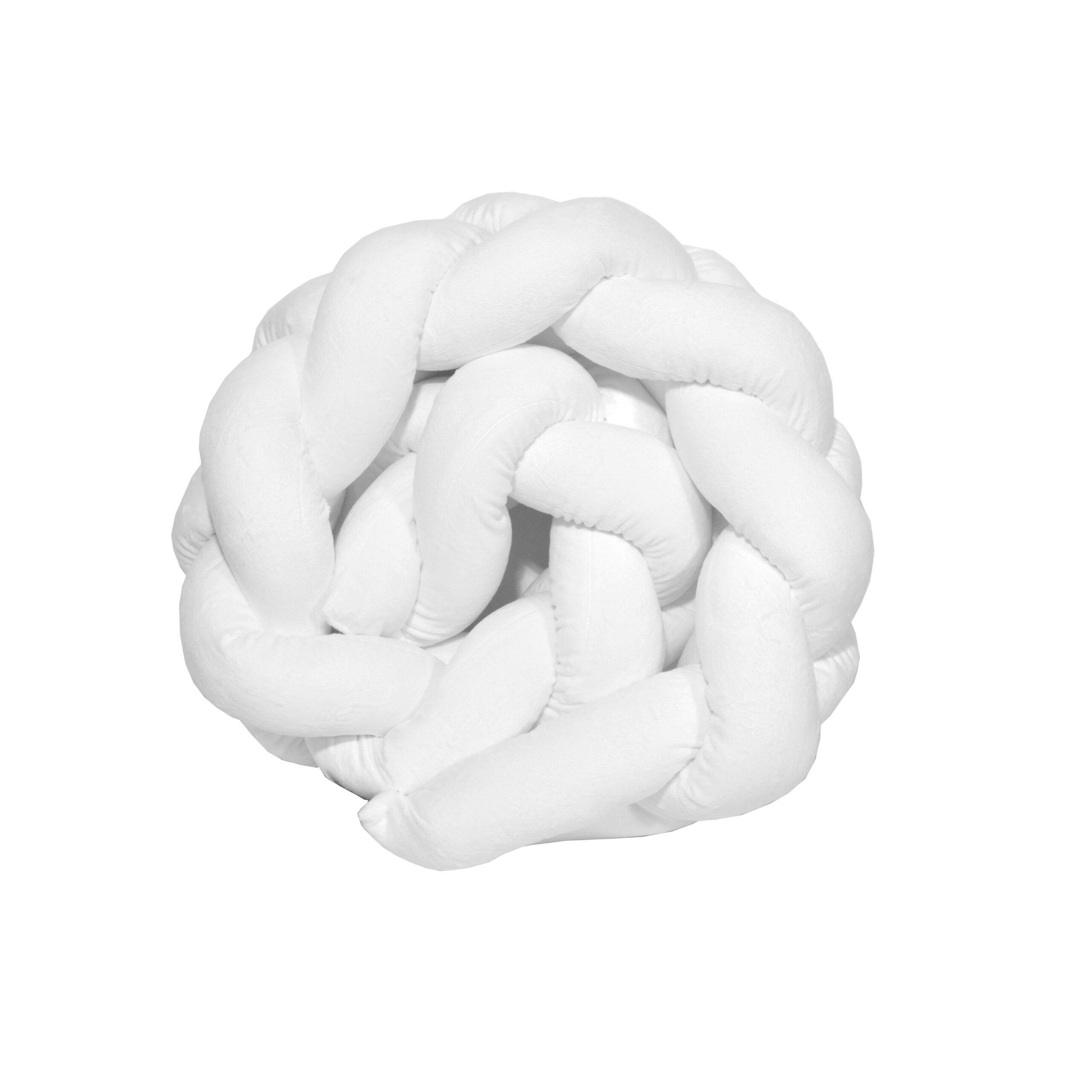 Πλεξούδα βελουτέ 20Χ200 cm Λευκή Design 900 Oliver Baby