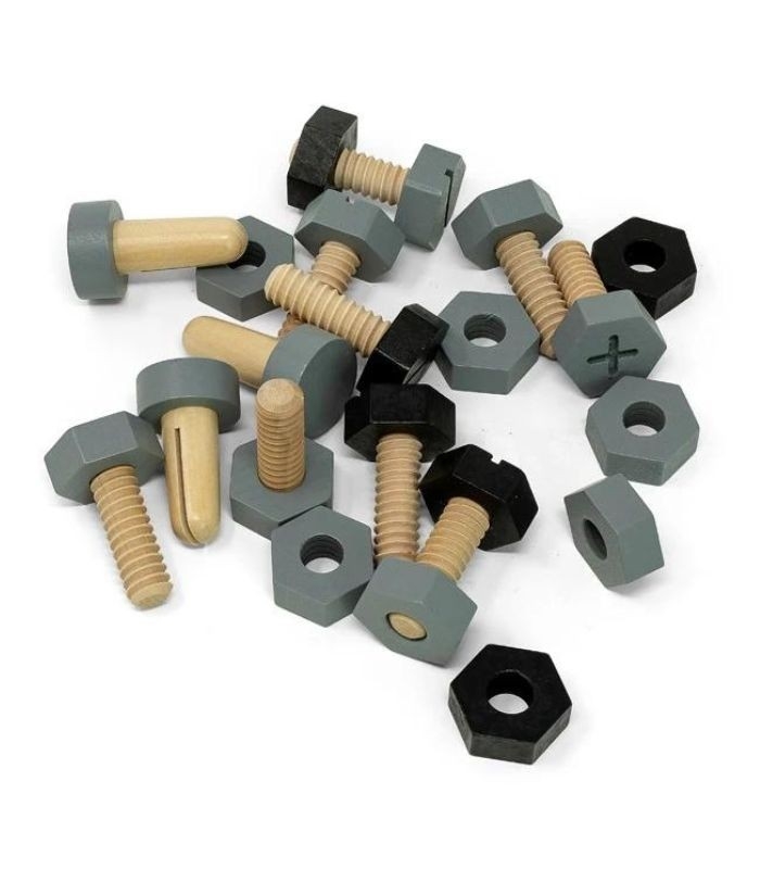 Ξύλινες Βίδες & Παξιμάδια Mama Memo