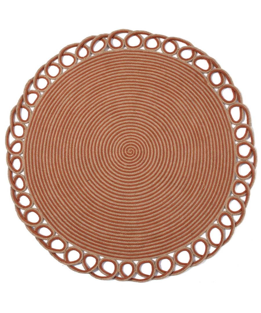 Χαλί γιούτα 1911 (200cm) rust