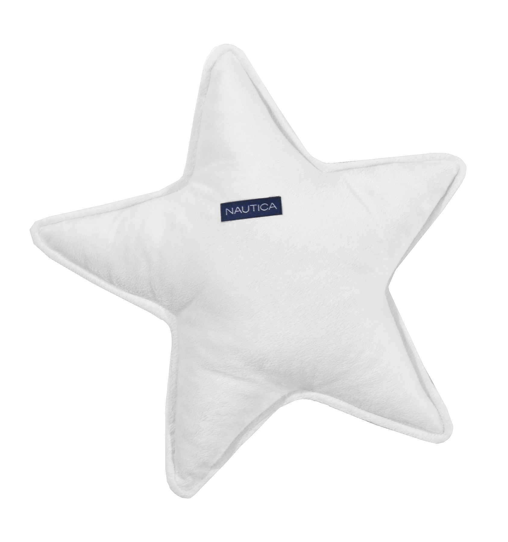 Διακοσμητικό Μαξιλάρι Βελουτέ Αστέρι Design 900 Λευκό