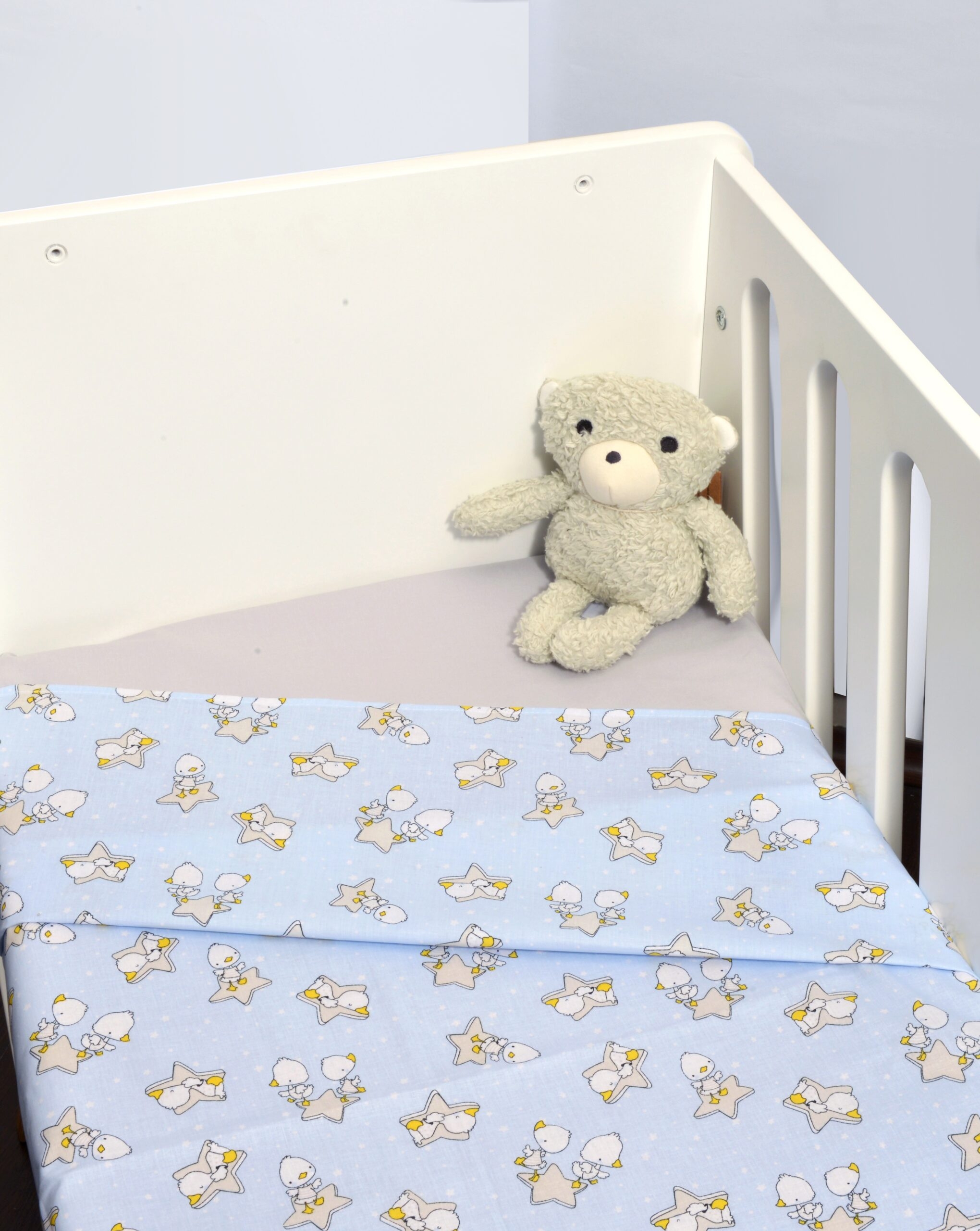 Σεντόνια Λίκνου Σετ 2τεμ. 80x100cm Design 211 Oliver Baby