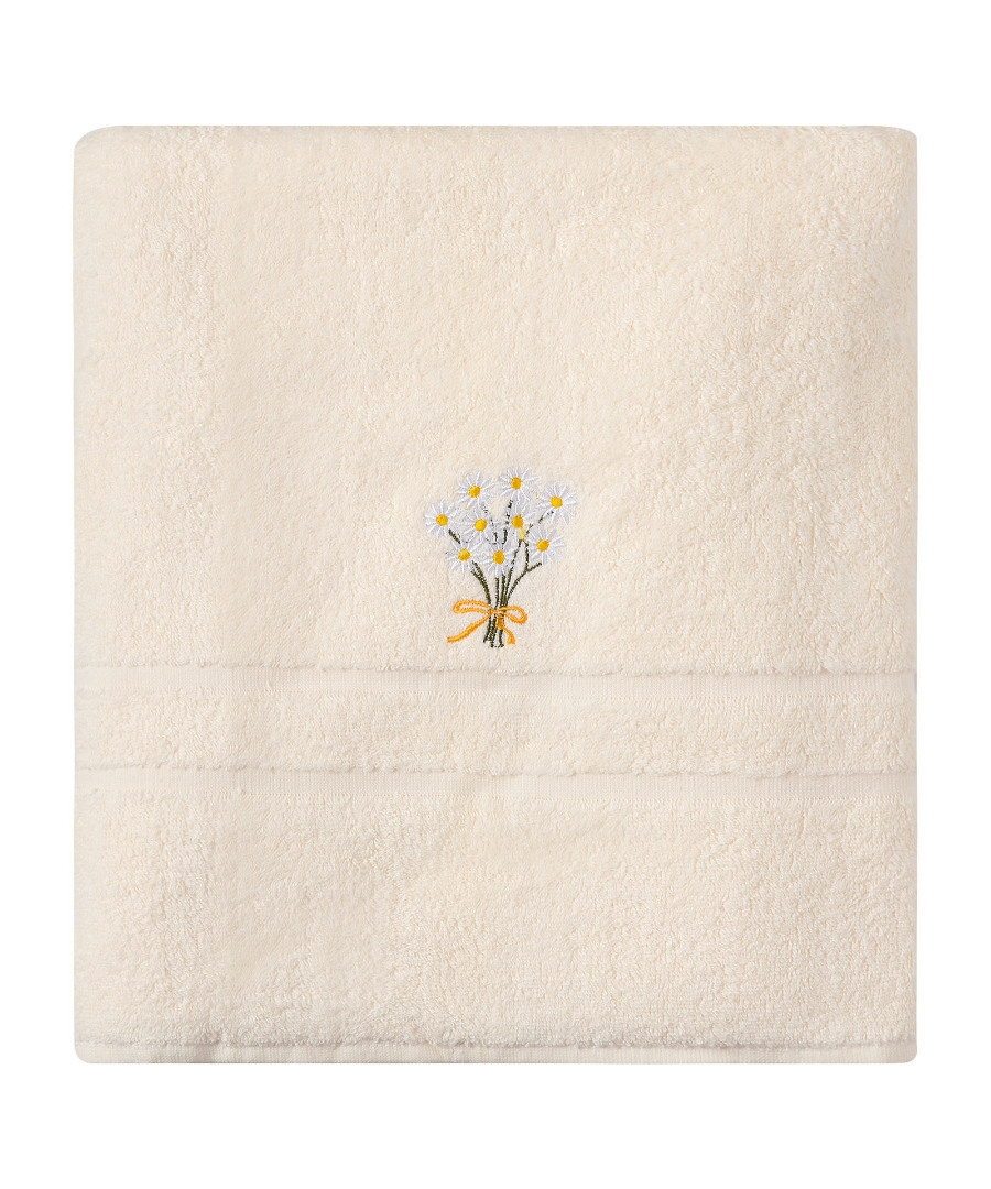 Πετσέτα Σώματος ( 100cm x 150cm ) Ivory Χαμομήλι