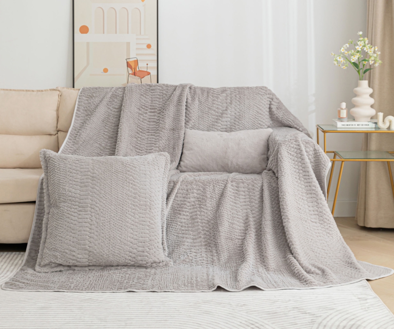 ΡΙΧΤΑΡΙΑ NX201 (180cm x 320cm) LIGHT GREY