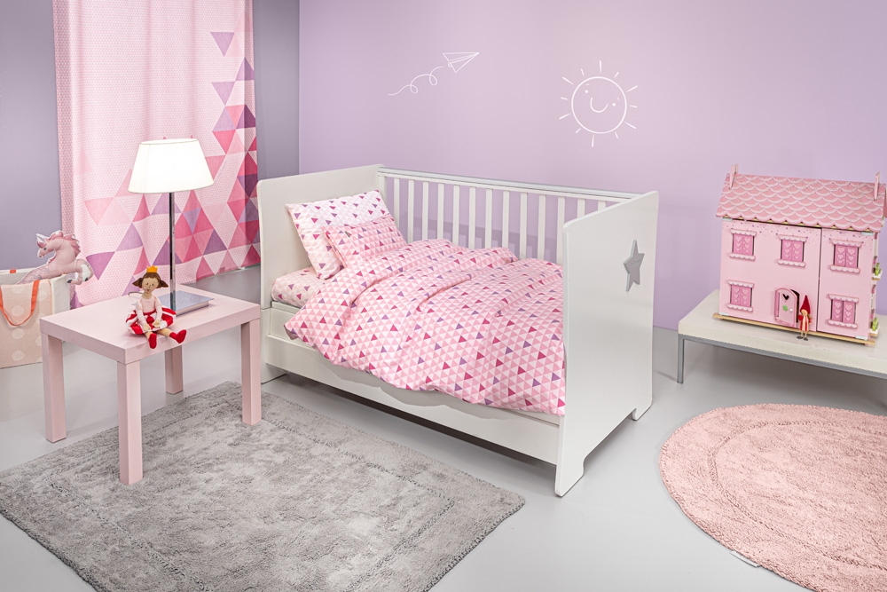 Σετ 3τμχ Βρεφικά Σεντόνια Two 2 Twenty Fuchsia 