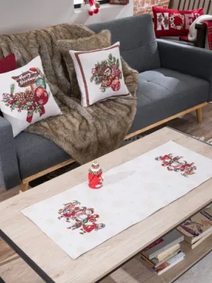 Καρέ &amp; Τραβέρσα Stetten (Σετ 2τεμ.) - 100x100cm &amp; 40x100cm