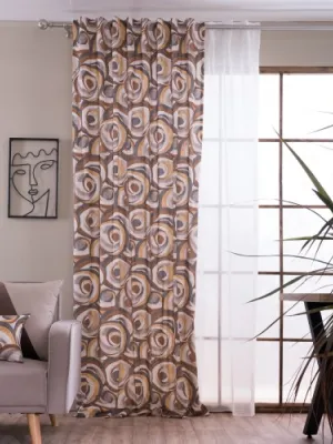  Κουρτίνα (Έτοιμη Ραμμένη) Merida - 140x275cm