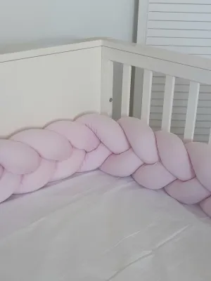 Πλεξούδα τριπλή βαμβακερή 20X200  με ειδική εσωτερική επένδυση Design 12 Oliver Baby