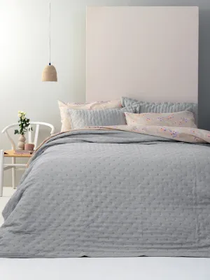 Ζεύγος μαξιλαροθήκες 50x70 Oxford ALISON GREY