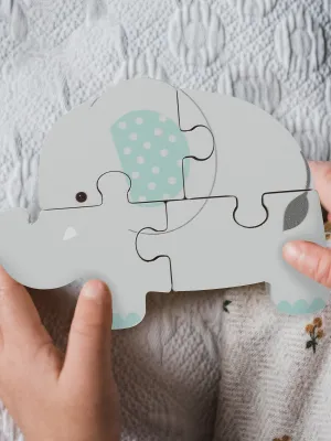 Ξυλινο Παζλ Ελεφαντάκι Orange Tree Toys (FSC®)