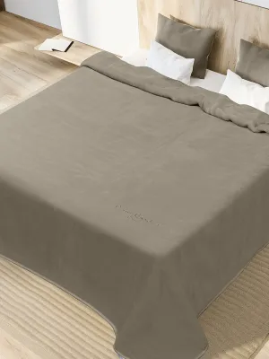 ΚΟΥΒΕΡΤΑ KING SIZE 240X260 PIERRE CARDIN NANCY 545 TAUPE(55)