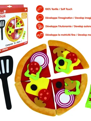 Υφασμάτινη Πίτσα με Σπάτουλα και Σάλτσα - Jemini