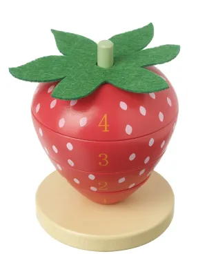 Πυργος Στοίβαξης Φράουλα Orange Tree Toys