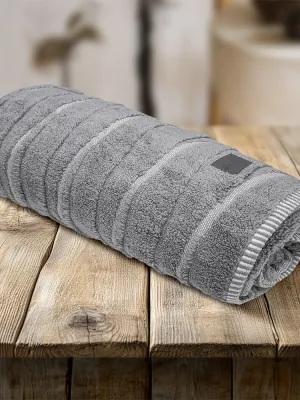 LINO Πετσέτα Σώματος (80x150) Loomline Γκρι