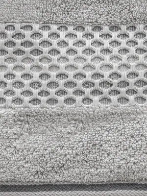 LINO Πετσέτα Σώματος (70x140) Igalo Ασημί