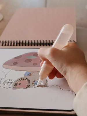 Επαναχρησιμοποιούμενο Μπλοκ Ζωγραφικής Fairies - Mushie