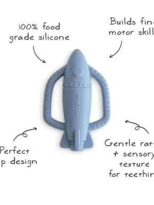 Μασητική Κουδουνίστρα Μικρός Πύραυλος - Mushie