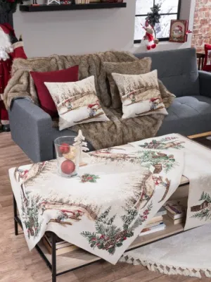 Καρέ &amp; Τραβέρσα Suben (Σετ 2τεμ.) - 100x100cm &amp; 40x100cm