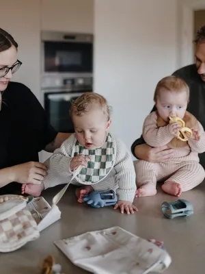 Μασητικό Σιλικόνης με Χερούλι Dino - Mushie