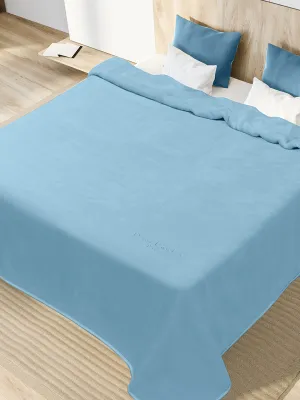 ΚΟΥΒΕΡΤΑ ΥΠΕΡΔΙΠΛΗ 220X240 PIERRE CARDIN NANCY STER 545 LIGHT BLUE(03)