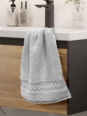 LINO Πετσέτα Χεριών (30x50) Igalo Ασημί