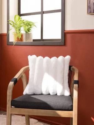 Γούνινη Μαξιλαροθήκη Wave 01 - 45x45cm