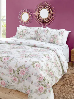 LINO ΣΕΤ ΣΕΝΤΟΝΙΑ ALISO WHITE FLANNEL 170Χ260