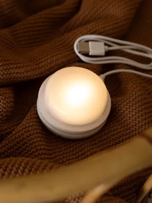 Λούτρινο Προβατάκι με Φως και Λευκό Ήχο - Trois Kilos Sept