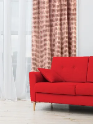 Κουρτίνα Ζακάρ (1φύλλο) 145x270 Omega Home Design 201