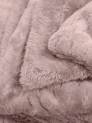 LINO Κουβέρτα Μονή (160x220) Sherpa Lofti Λιλά