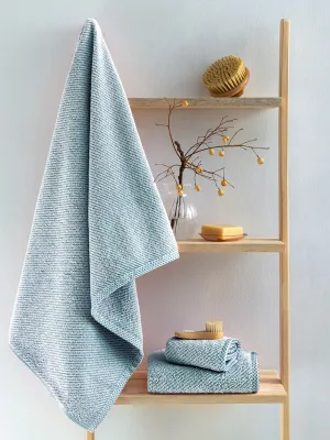 Σετ Πετσέτες (30X50, 50X90, 70X140) HARVEY BLUE