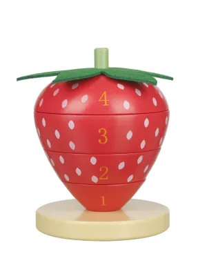 Πυργος Στοίβαξης Φράουλα Orange Tree Toys