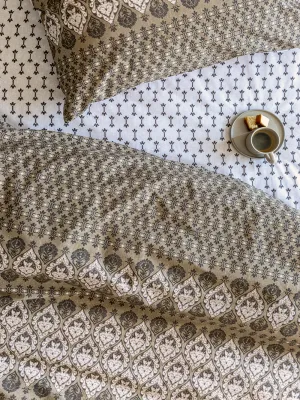 Σετ Μονά Σεντόνια Fashion Life 170x260 FL6218 Χωρίς Λάστιχο