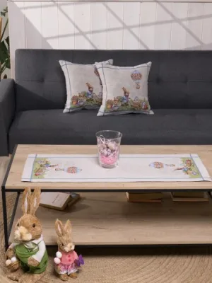 Καρέ &amp; Τραβέρσα Pascal Σετ 2 τεμαχίων - 100x100cm &amp; 40x100cm