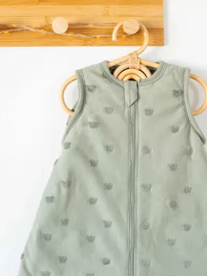 Κατωσέντονο με Λάστιχο Μακώ Jersey Μέντα Σκούρο 70x140cm Trois Kilos Sept