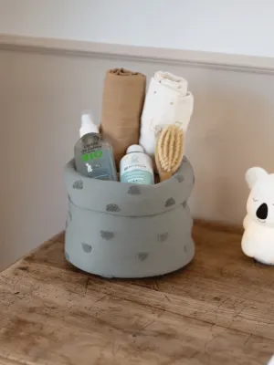 Κατωσέντονο με Λάστιχο Μακώ Jersey Μέντα Σκούρο 70x140cm Trois Kilos Sept