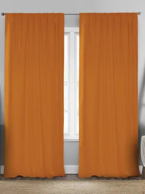 LINO ΚΟΥΡΤΙΝΑ RENAS ΜΕ ΤΡΕΣΑ 106 ORANGE 140X280