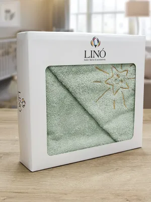 LINO ΚΑΠΑ SMILEY SUN MINT 75X75