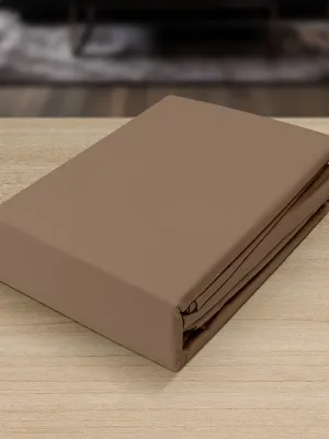 LINO ΣΕΝΤΟΝΙ BASICO MOCCA 160X200+30