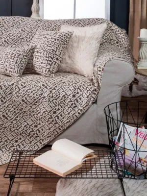 Διακοσμιτικό Ριχτάρι Letters 03 - Μονοθέσιο 180x150cm