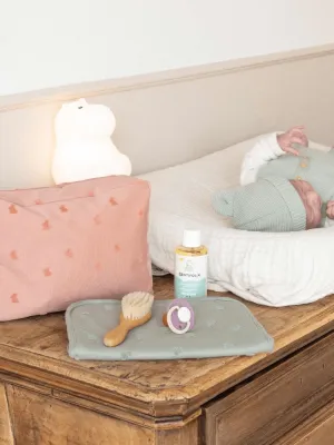 Κατωσέντονο με Λάστιχο Μακώ Jersey Μέντα Σκούρο 70x140cm Trois Kilos Sept