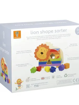 Παιχνίδι Σχημάτων Λιοντάρι Orange Tree Toys