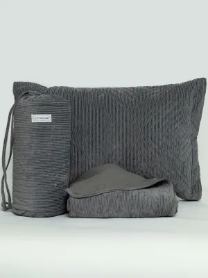 Ζευγος Μαξιλαροθηκες Oxford 50x70 DIZZA GREY