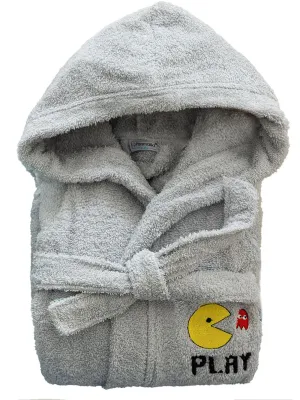 Μπουρνούζι με Κουκούλα Kids Bath PAC GREY 12-14