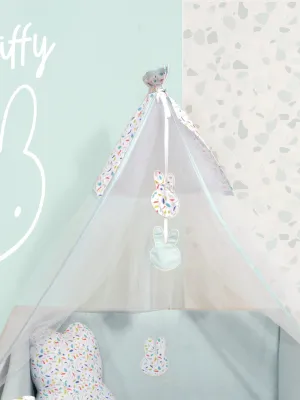 Κουνουπιέρα Εμπριμέ 180x500 cm Design 70