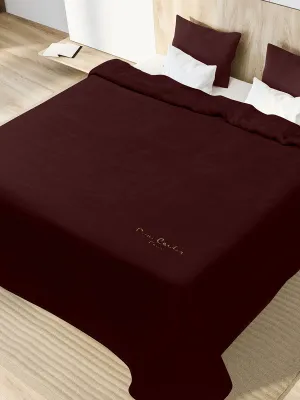 ΚΟΥΒΕΡΤΑ KING SIZE 240X260 PIERRE CARDIN NANCY 545 GRANATE(16)