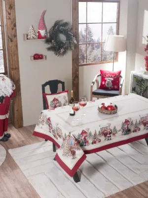 Τραπεζομάντηλο Wells - 140x140cm