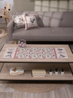 Καρέ &amp; Τραβέρσα Rooster Σετ 2 τεμαχίων - 100x100cm &amp; 40x100cm